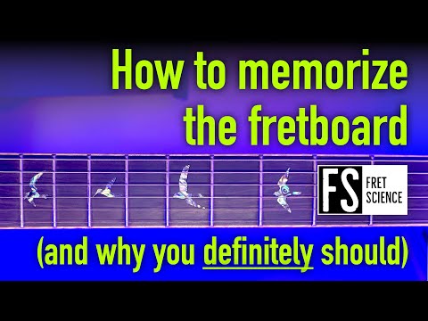 Memorize the fretboard: 3 reasons why, 3 mental models, and 4 effective exercises