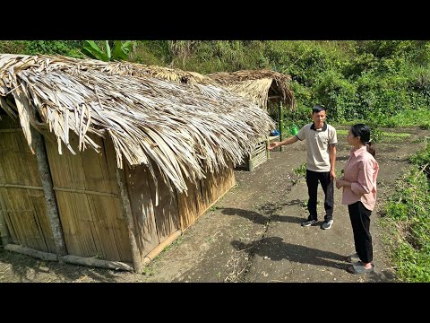 A homeless girl's life in an abandoned house that the man gave her