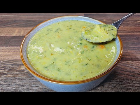 So hat meine Großmutter Kartoffelsuppe gekocht! Leckere Kartoffelsuppe!