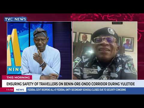 Yuletide Travel: Measures to Ensure Safety On Benin–Ore–Ondo Corridor