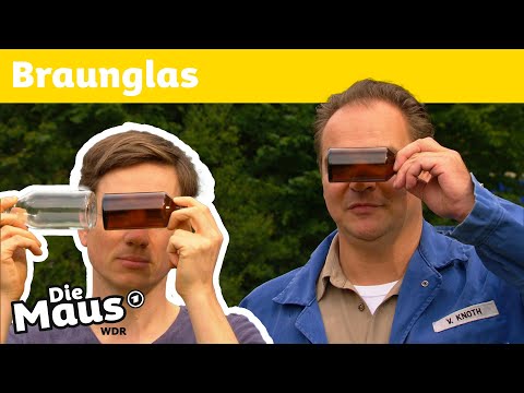 Warum gibt es braune Glasflaschen? | Die Maus | WDR