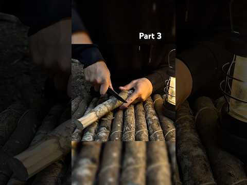 Building a Bushcraft Treehouse | Part 3 #building #survival #bushcraft