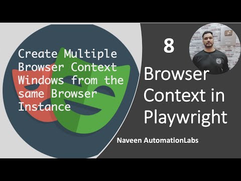 #8 - Browser Context in Playwright - Create Multiple Browser Contexts | | Playwright with Java