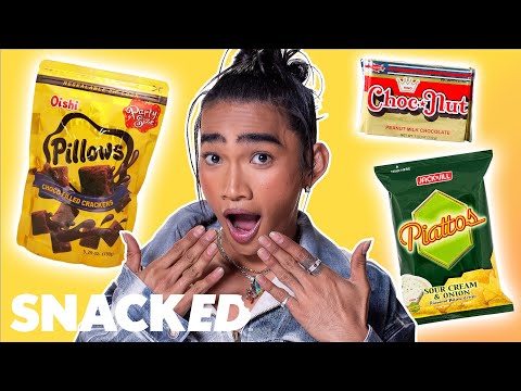 Bretman Rock Breaks Down His Favorite Filipino Snacks | Snacked