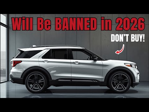 7 SUVs That Will Be BANNED in 2026 — Don’t Buy These!