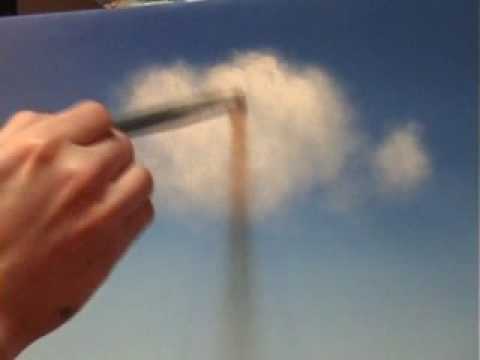 Acrylic Painting Lessons preview - Simple Clouds by Tim Gagnon www.timgagnon.com