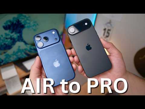 I Switched from iPhone 17 Pro to the Air..Here’s What Surprised Me