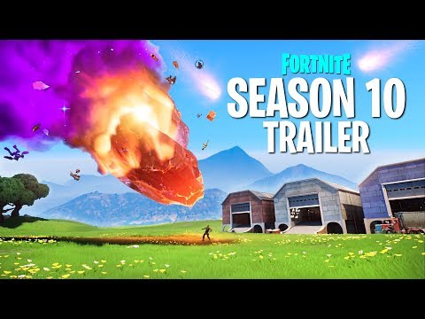 New FORTNITE SEASON 10 TRAILER featuring BATTLE PASS Skins and MAP CHANGES!! (Season X)