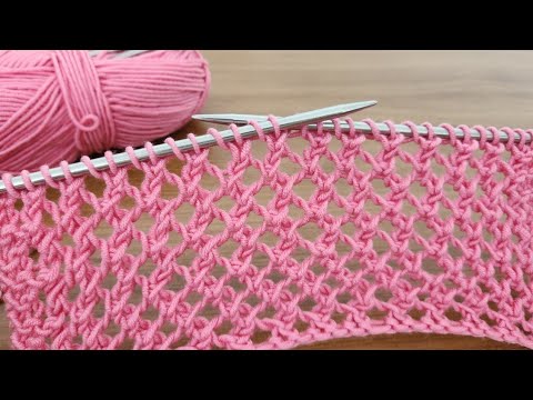 EASY AND BEATIFUL KNITTING PATTERN FOR SCARF, SHAWL, BLANKETS, SWEATER @RafaelNogDIY