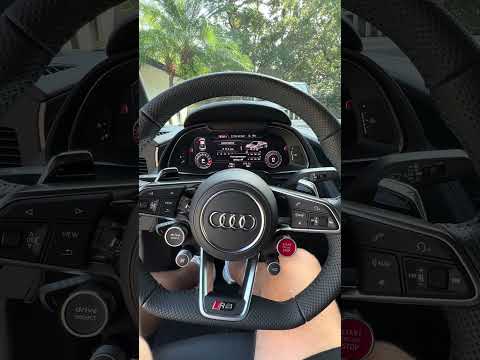 2023 Audi R8 Cold Start! #audi #r8 #coldstart #exhaust #v10