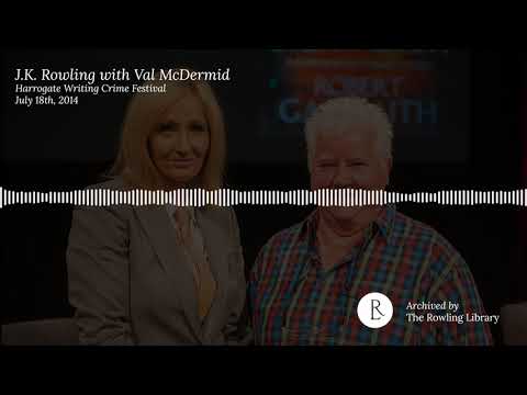 J.K. Rowling with Val McDermid - Harrogate Writing Crime Festival (July 18th, 2014)