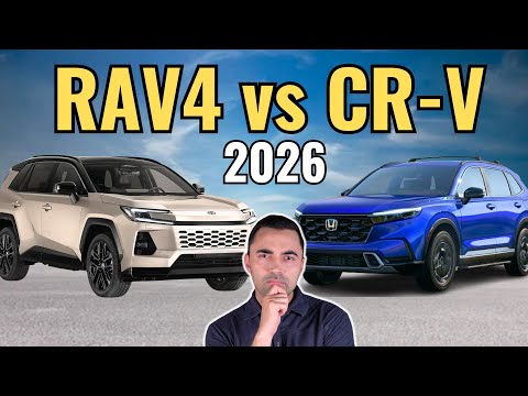 2026 Toyota RAV4 VS 2026 Honda CR-V || Which SUV Should You Buy?