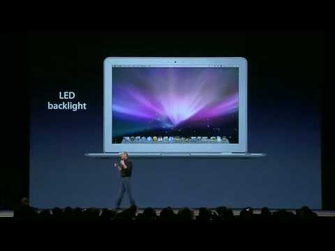 Macworld San Francisco 2008-The MacBook Air Intro (Pt. 1)