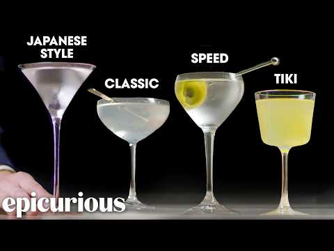 11 Bartenders Make a Martini (Classic, Speed, Tiki & More) | Epicurious