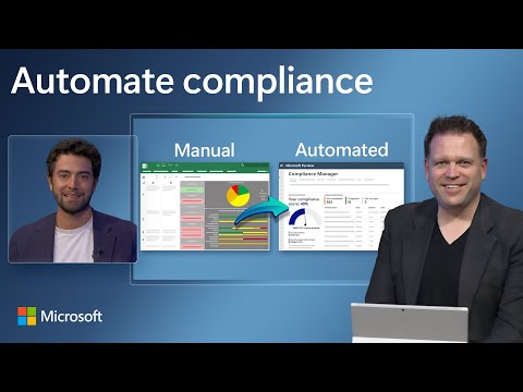 Simplify regulatory compliance with Microsoft Purview Compliance Manager