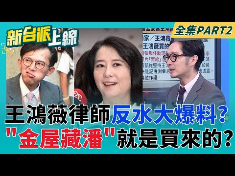 敵人就在本能寺!王鴻薇律師柯晨皓爆料:"金屋藏潘"是買來的? 塑料姐妹翻臉? 王鴻薇酸言頻出欲"狙殺"同黨徐巧芯內幕?｜李正皓 主持｜【新台派上線 PART2】20251010｜三立新聞台