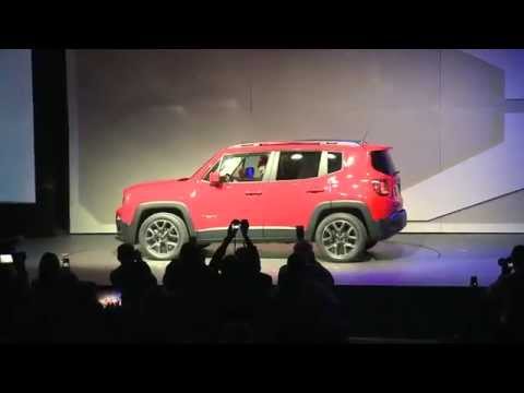 2015 Jeep Renegado Reveal New York Auto Show