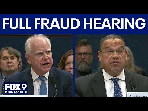 Minnesota fraud: Walz, Ellison face Congressional hearing [FULL]