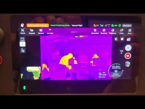 Testing Thermal Imaging of Robotics Lab