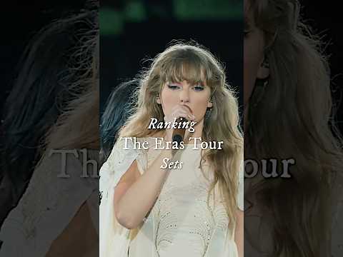 Ranking The Eras Tour Sets...my personal opinion!!  #taylorswift #ranked #shorts