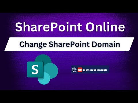 How to Change SharePoint Domain Name | SharePoint for Administrators | SharePoint Online Course