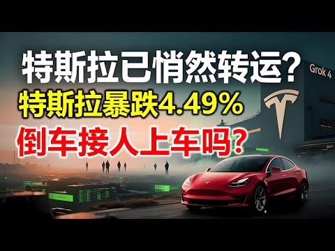 【特斯拉暴跌背后真相】牛市结束还是倒车接人，守住479.4还能上车？#特斯拉股票 #美股 #股哥说美股 #tesla #马斯克 #AI #FSD #木头姐 #Robotaxi