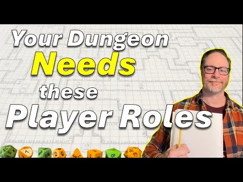 Run better dungeon exploration games with these old school player roles