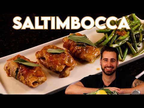 THE BEST ITALIAN DISH EVER | VEAL SALTIMBOCCA