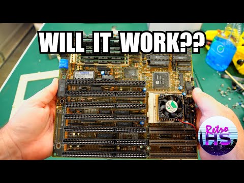 This 486 Motherboard Appeared To Be Dead, but ...