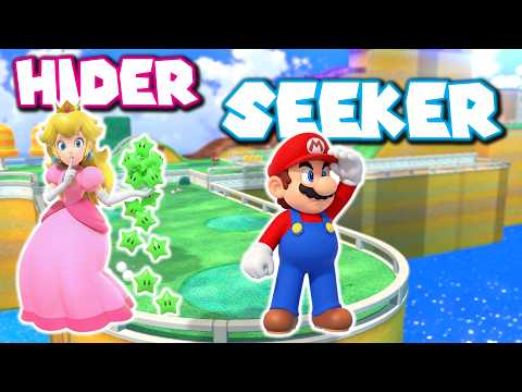 Her First Ever Custom Level is GENIUS and HILARIOUS!! (Super Mario Hide and Seek)