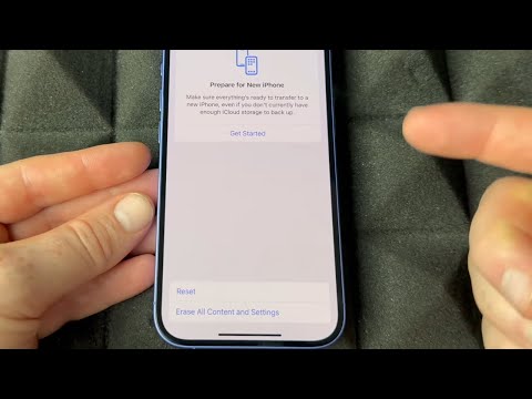 What does: Erase All Content and Settings do on iPhone