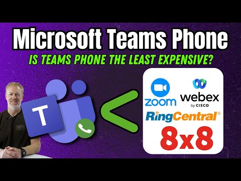 Is Microsoft Teams Phone Less Expensive than Zoom Phone, RingCentral, 8x8, Cisco webex and Others?