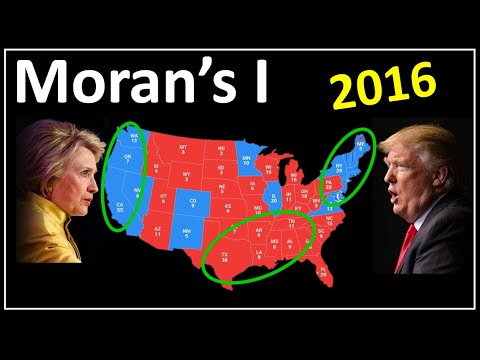 Moran's I : Data Science Concepts