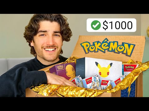 Opening a $1,000 Pokemon Mystery Box