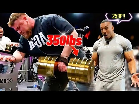 Larry Wheels in SHOCK: 21 Year Old Breaks Golden Dumbbell RECORD 😱