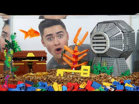 I Built a LEGO Aquarium for My Fish