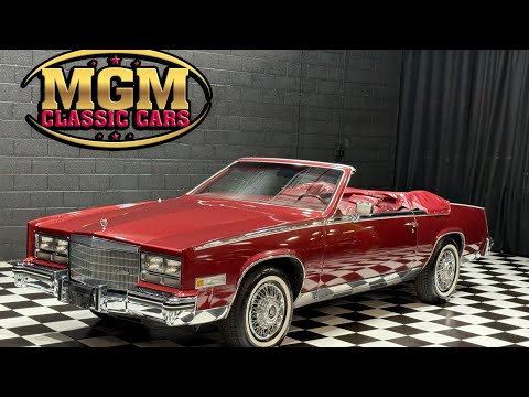 1984 Cadillac Eldorado Biarritz For Sale 