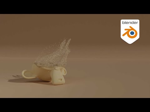 DISSOLVING EFFECT - Blender Particle Tutorial