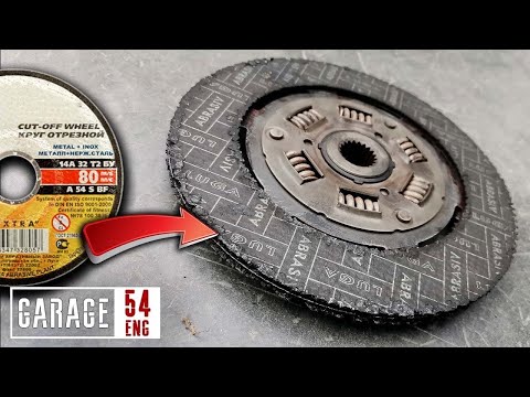 Using an angle grinder disc as a clutch disc - will it work?