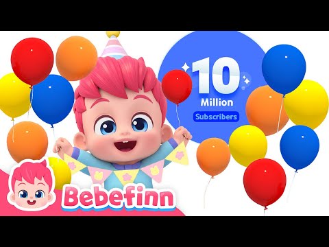 Thank You Everyone! | Sing Along Bebefinn | 10M Diamond Button | Best Kids Songs and Nursery Rhymes