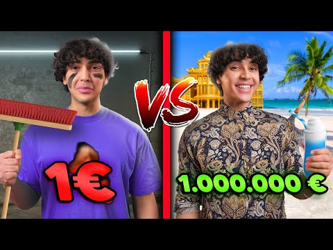 1€ Beruf vs 1.000.000€ Beruf 😳😂 | Arm vs Reich| Mohi__07