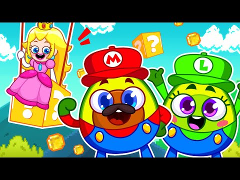 Lost in Mario's World 🤩 || Fun Kids Cartoons by Pit & Penny Stories 🥑💖