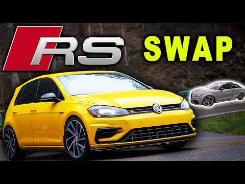 The Ultimate VW Golf R Upgrade: Audi RS3 Engine Swap