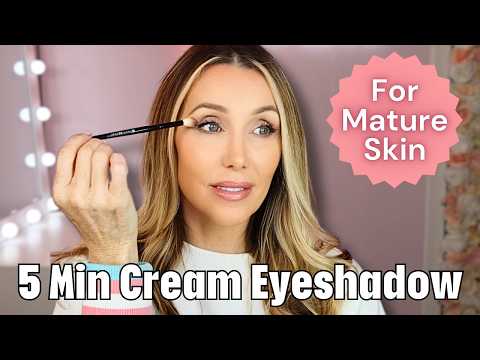 How To Apply Cream Eyeshadow in 5 Minutes on Mature Skin