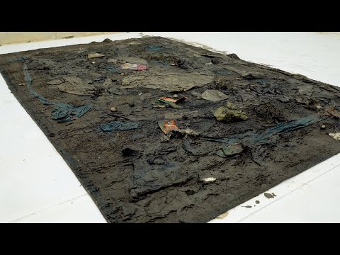 $25,000 Antique Rug Found in an Attic – Stunning Carpet Cleaning ASMR - ASMR Carpet Cleaning