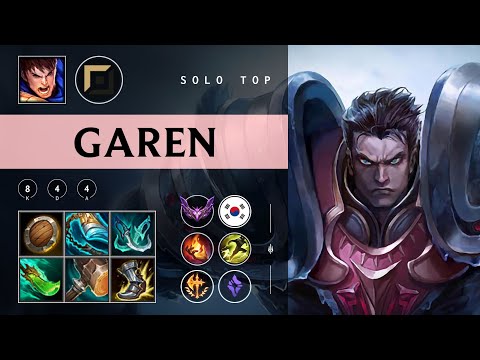 Garen Top vs Shen - KR Master Patch 25.24