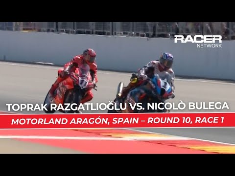 First 5 Laps of Round 10, Race 1 at MotorLand Aragón | 2025 World Superbike