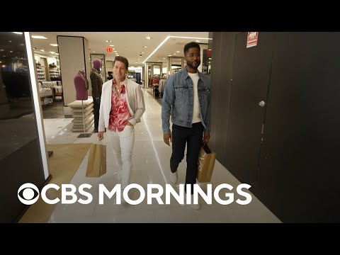 Nate Burleson and Tony Dokoupil expand each other's fashion horizons