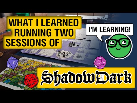 What I learned Running My First Session(s) of Shadowdark - Low Key TTRPG - E002