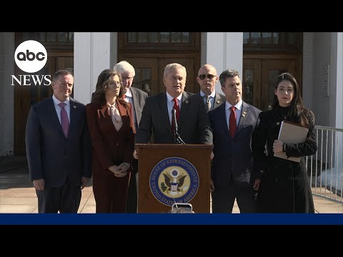 House Oversight chair speaks out ahead of Bill Clinton's deposition on Epstein